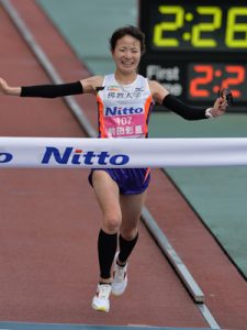 前田彩里選手大阪マラソン